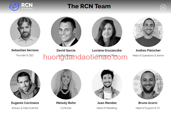 Team phát triển của Ripio Credit Network (RCN)