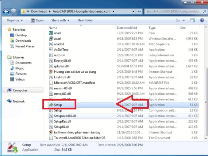 Tải Autocad 2008 32/64 Bit Link Google Drive